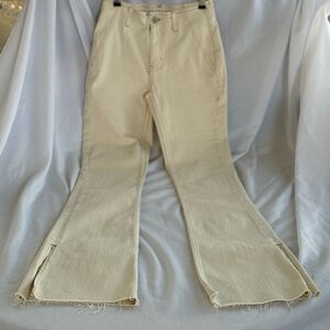 We The Free Cream Bootcut Pants